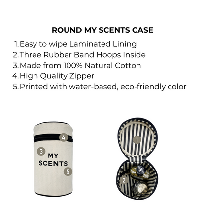 Round My Scents Case, Cream | Bag-all