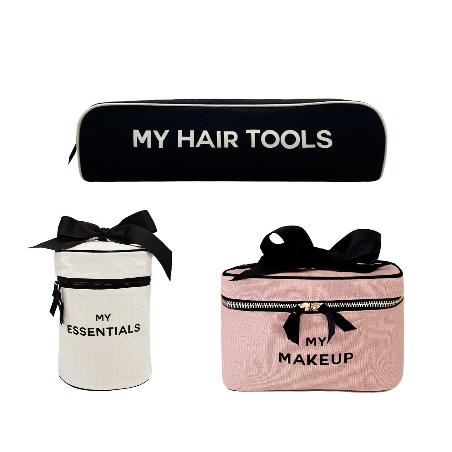 Hair & Makeup Gift Bundle, 3-set