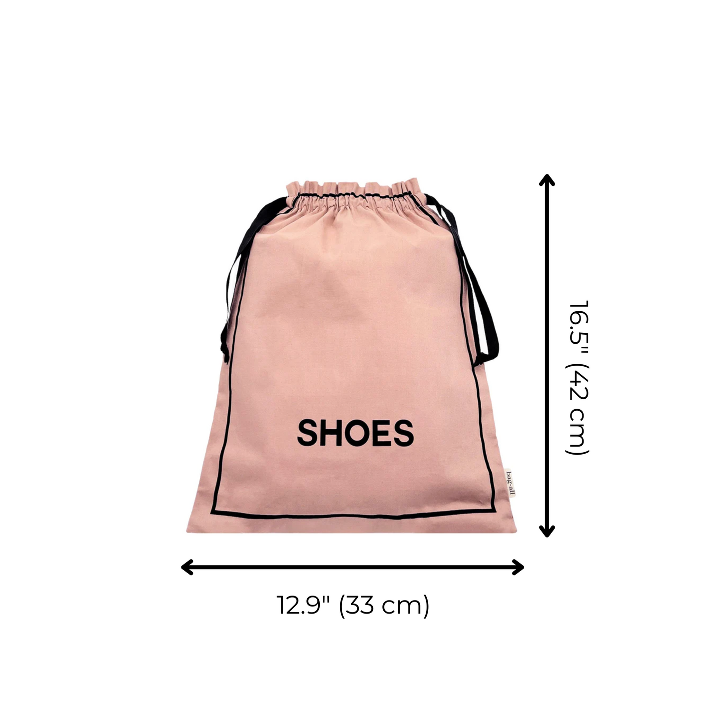 Shoe Organizing Bag, Pink/Blush | Bag-all