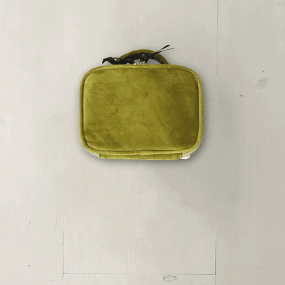 Small Beauty Box, Green Velvet | Bag-all