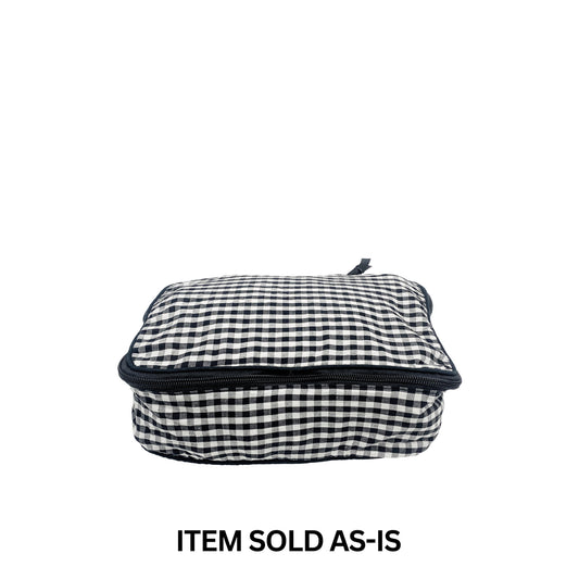 SALES BIN - Linen Packing Cube Small, Gingham