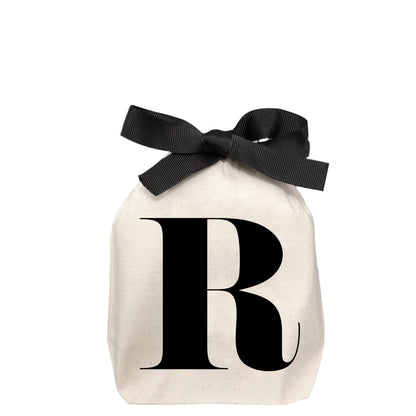 SALES BIN - Bolso pequeño con letra "R" clásico, color crema