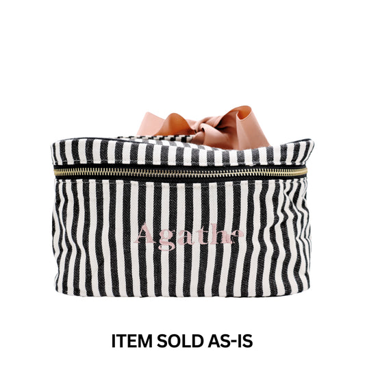 SALES BIN - Makeup Case & Toiletry, M – Striped