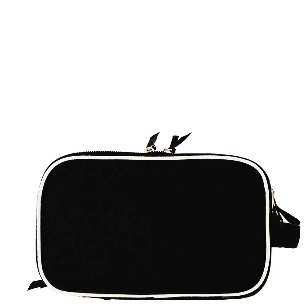 Organizer da viaggio e per hobby a tre scomparti – Nero