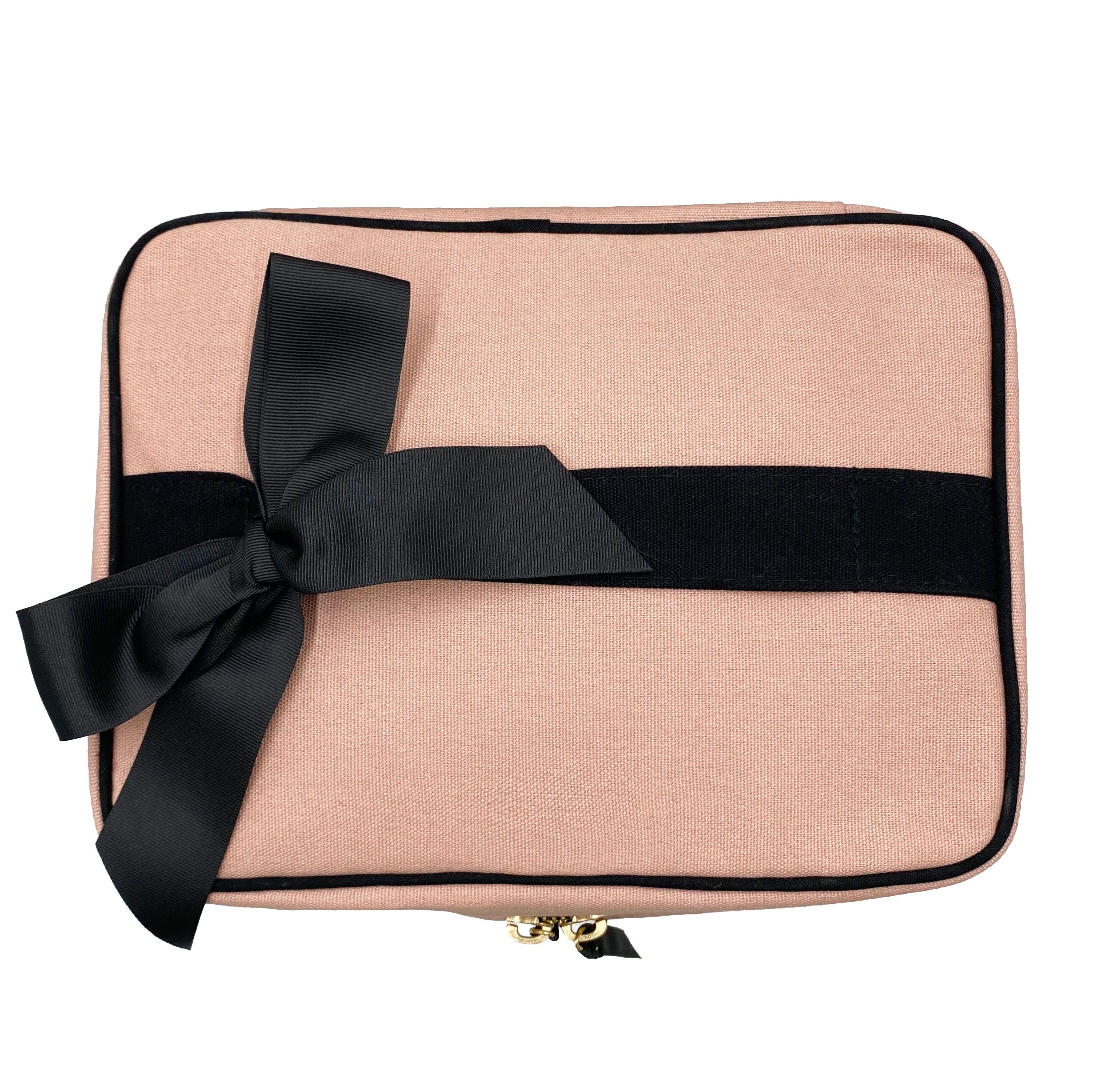 Large Beauty Box with Insert Organizer 'Vanity' – Pink/Blush