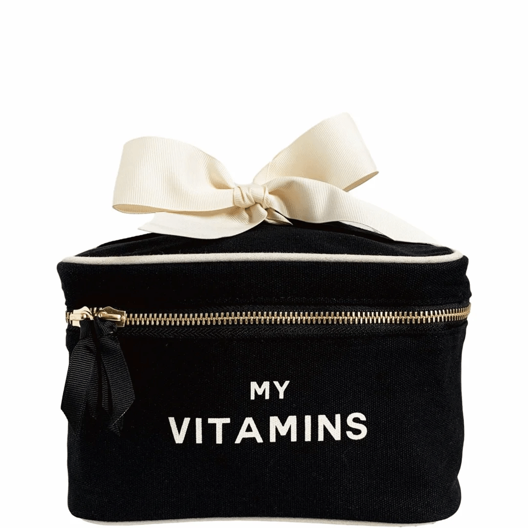 Vitamins Storage and Travel Box – Black