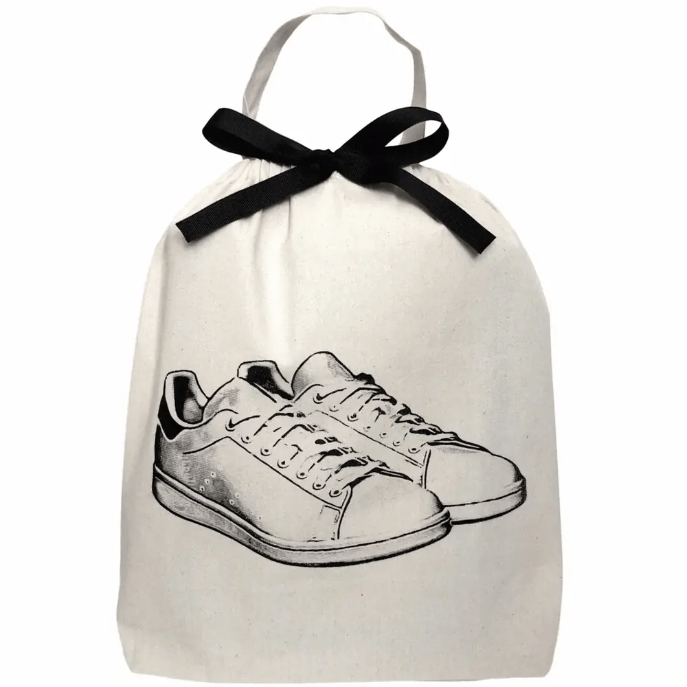 Borsa per scarpe da ginnastica bianche – Crema