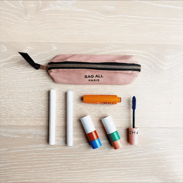 Small Makeup Bag, Pink/Blush | Bag-all