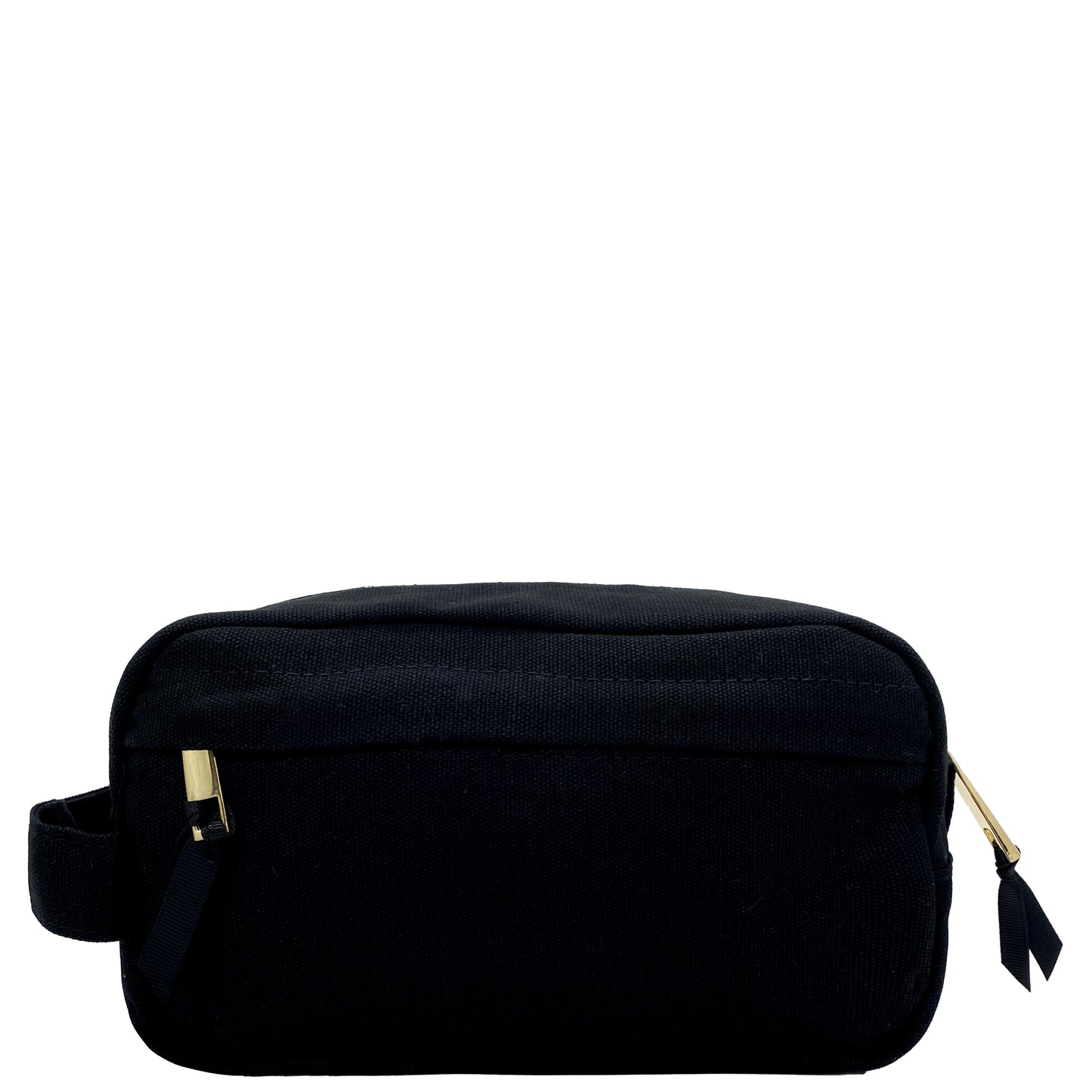 Toiletry Pouch with Zipper, Black | Bag-all