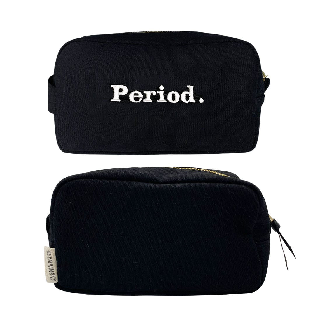 Stylish Sanitary Pouch, Black | Bag-all