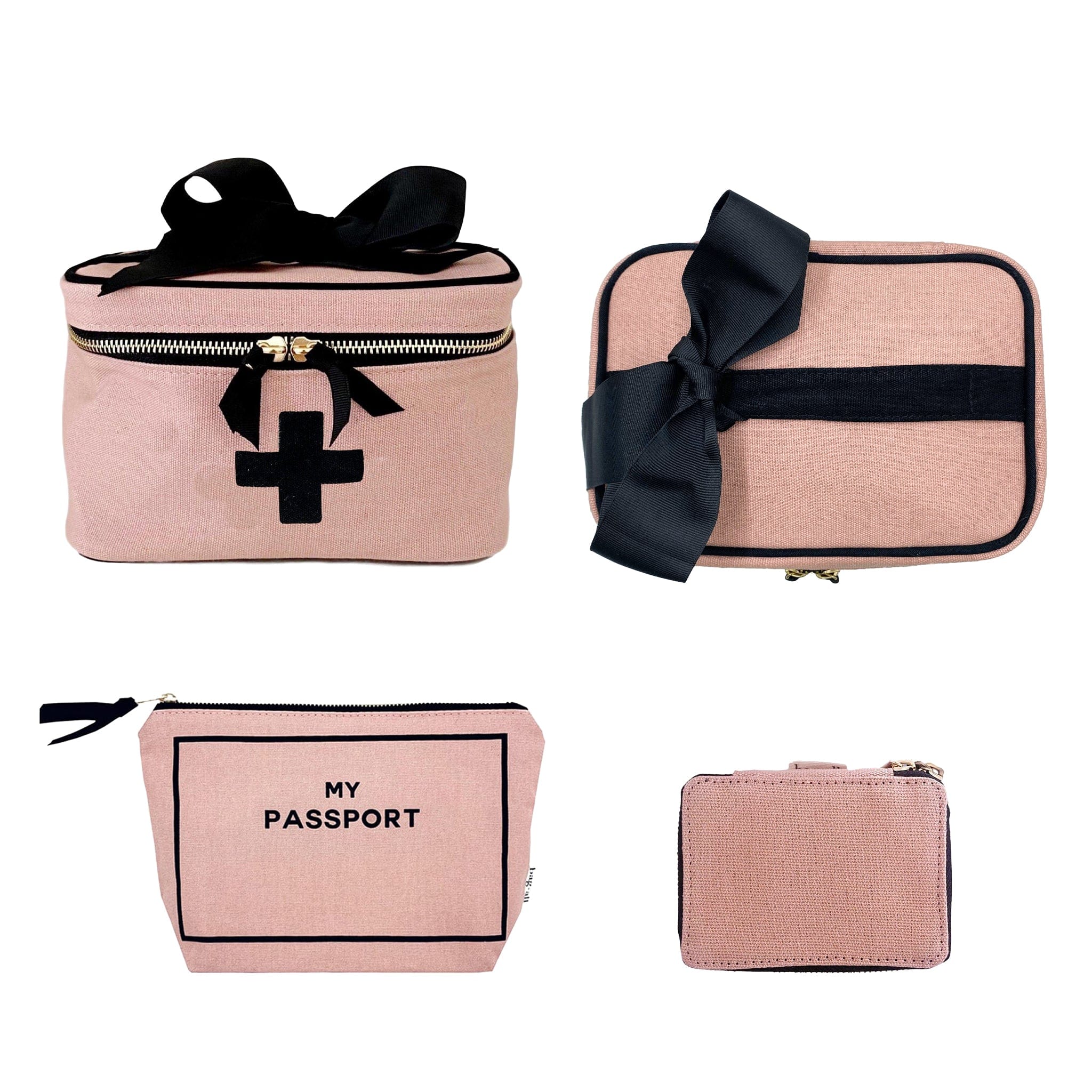 Premiers Secours cadeau, Set de 3, Rose Poudré | Bag-all France