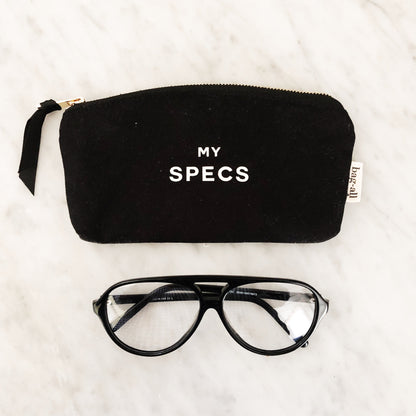 Specs Black Glasses Case - Bag-all Paris