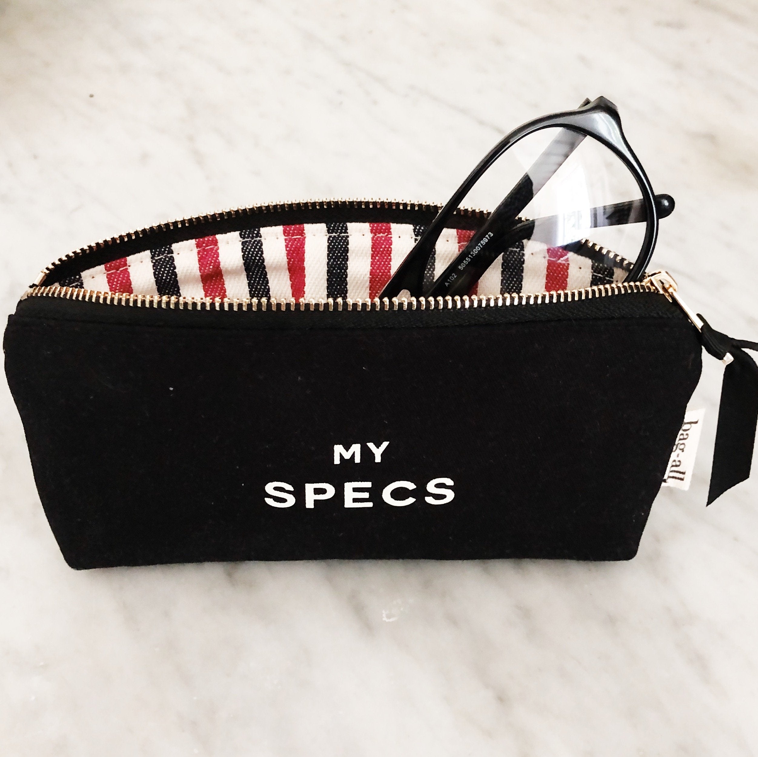 Specs Black Glasses Case - Bag-all Paris