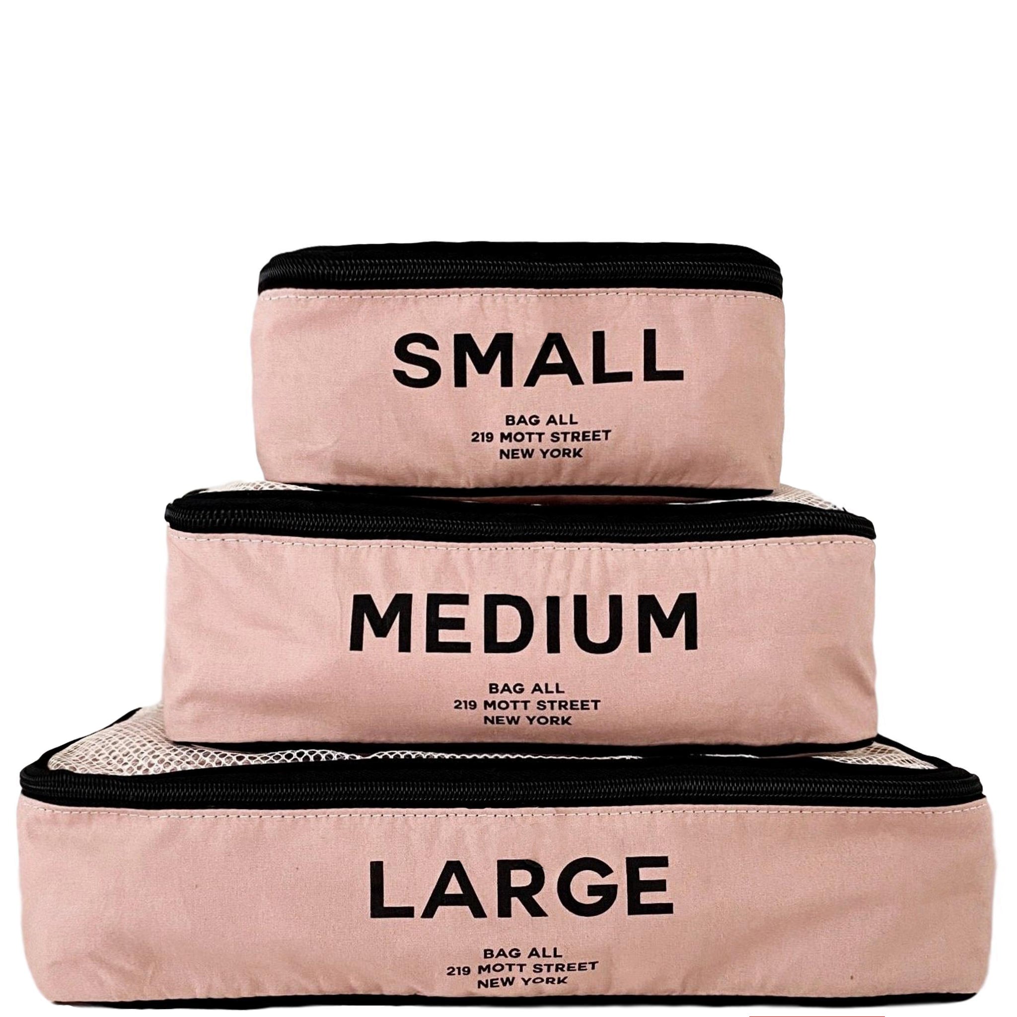 Packing Cubes Pink - Bag-all Paris