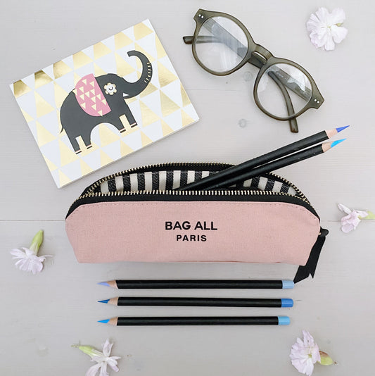 Pencil Case, Pink/Blush