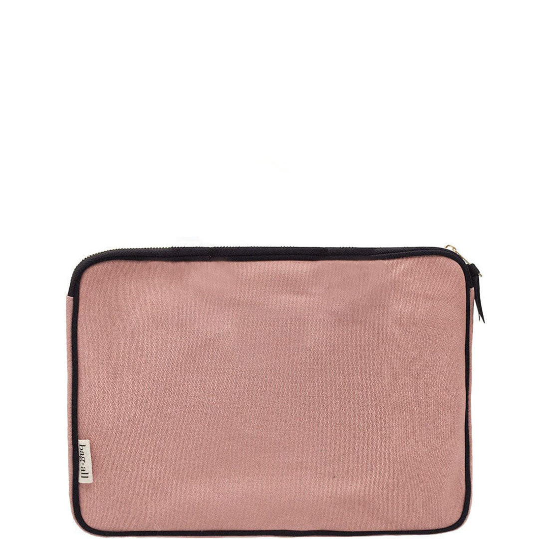 Housse d'ordinateur 13" avec Pochette pour Chargeur, Personnalisable, Rose - Bag-all France