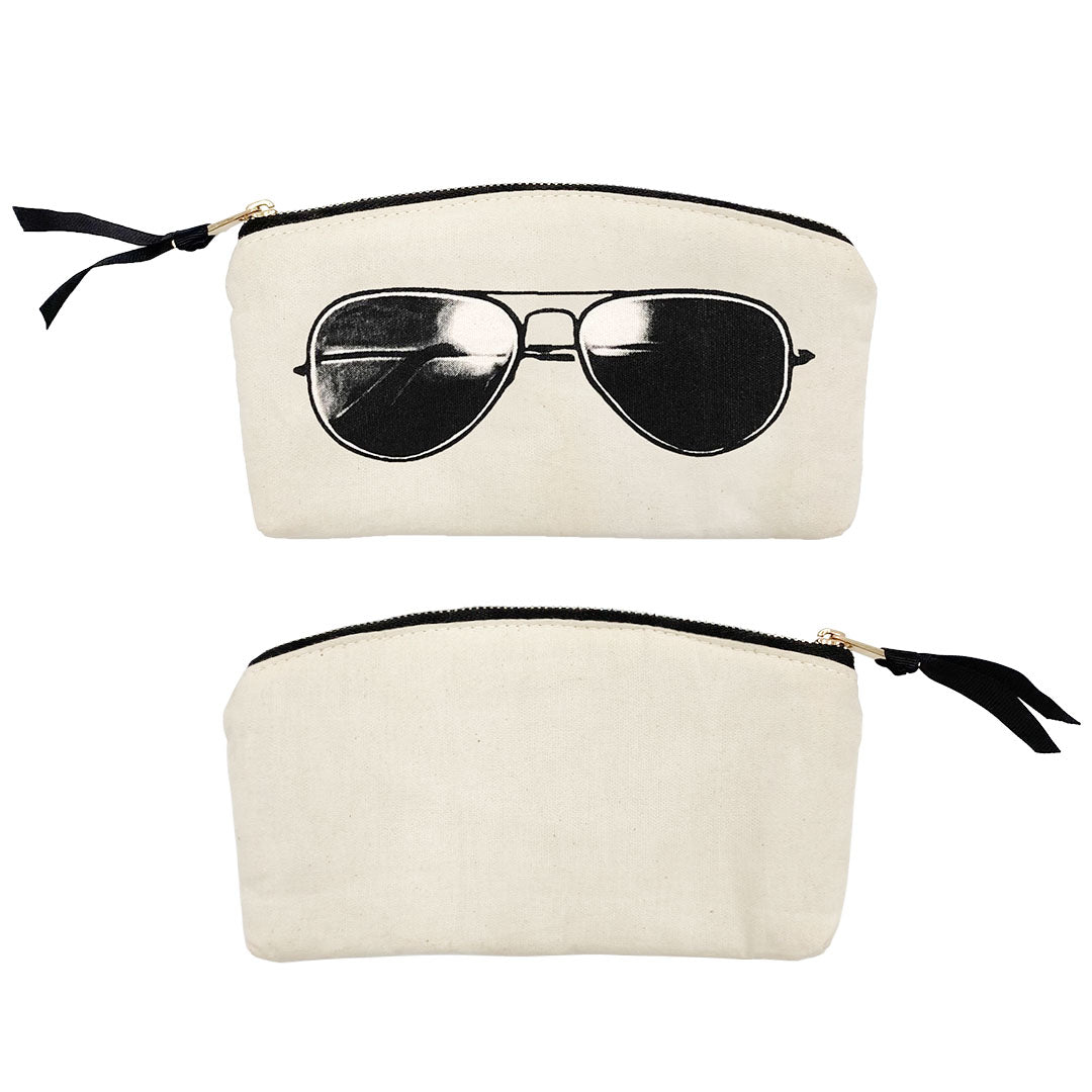 Étui de Lunettes Pilote Crème - Bag-all France