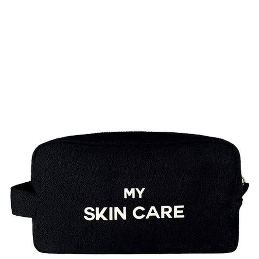 My skin care, pochette de soin personnalisable, Noire - Bag-all France